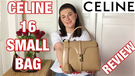 celine large soft bag 16|Celine 16 bag review.